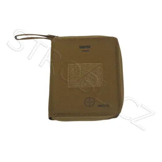 Kompaktní střelecký penál pro uložení anometru, psacích potřeb a střeleckých tabulek